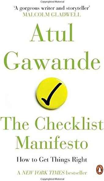 The checklist manifesto